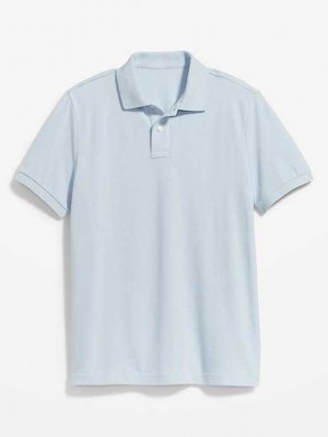 Old Navy Uniform Pique Polo Polo Shirts Herren Blau | 7314PBNWM
