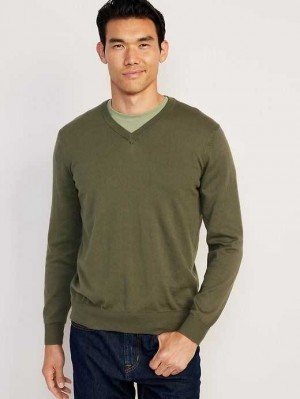 Old Navy V-Neck Pullover Pullover Herren Alpine Tundra | 2671TLAQG