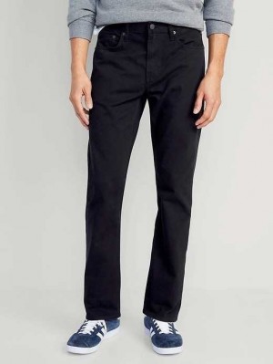 Old Navy Wow Gerade Black Jeans Jeans Herren Blackjack | 3806TGLHS