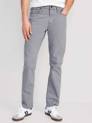 Old Navy Wow Gerade Five-Pocket Pants Jeans Herren Grau | 9468BFXON