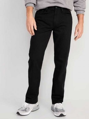 Old Navy Wow Loose Non-Stretch Black Jeans Jeans Herren Blackjack | 9204OHSTB