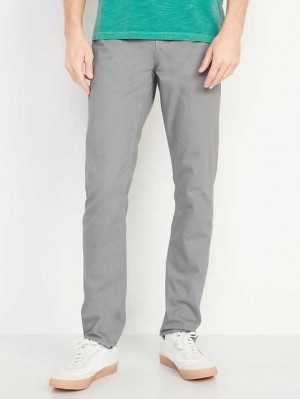 Old Navy Wow Slim Non-Stretch Five-Pocket Pants Jeans Herren Grau | 2035TMAOL