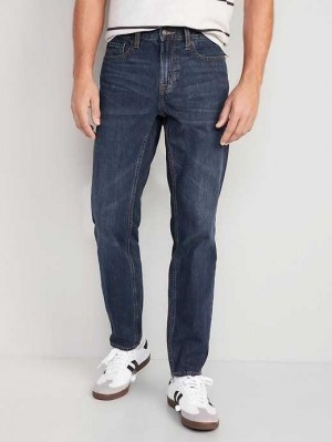 Old Navy Wow Turn Taper Non-Stretch Jeans Jeans Herren Dunkelwaschen | 5436EHKRJ