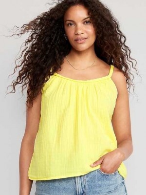 Old Navy Ärmellose Braided-Riemen Top Oberteile Damen It Butter Be | 7920HQPXS