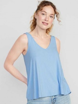 Old Navy Ärmellose Luxe Swing T-Shirt Oberteile Damen Breakwater | 5793NXFSE